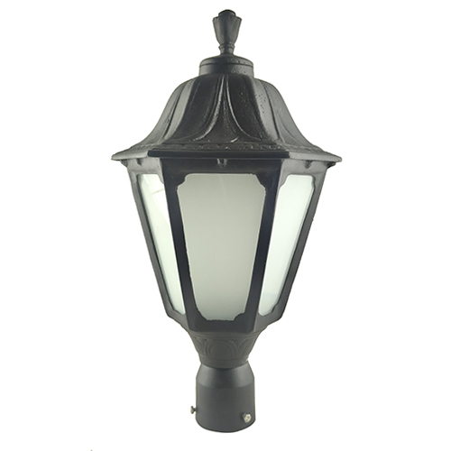 Vintage Charm Post Top Light - Application: Gate