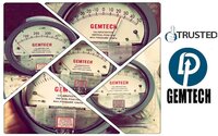 GEMTECH DIFFERENTIAL PRESSURE GAUGE 100% Original