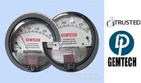 GEMTECH DIFFERENTIAL PRESSURE GAUGE 100% Original