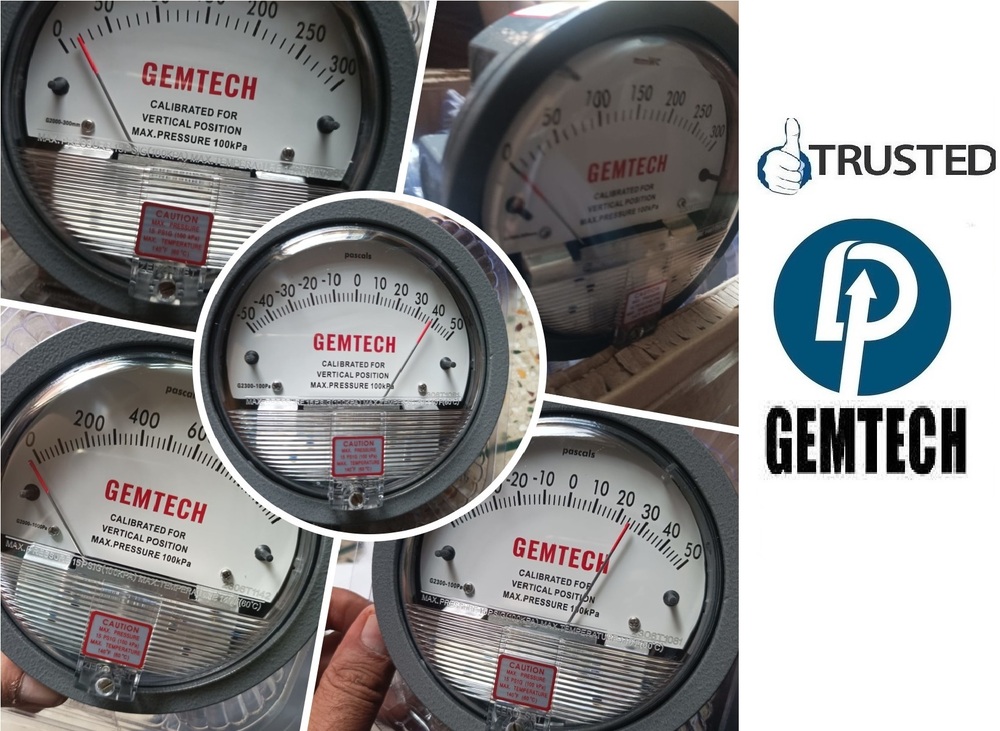 GEMTECH Differential Pressure Gauges 5 Star Company