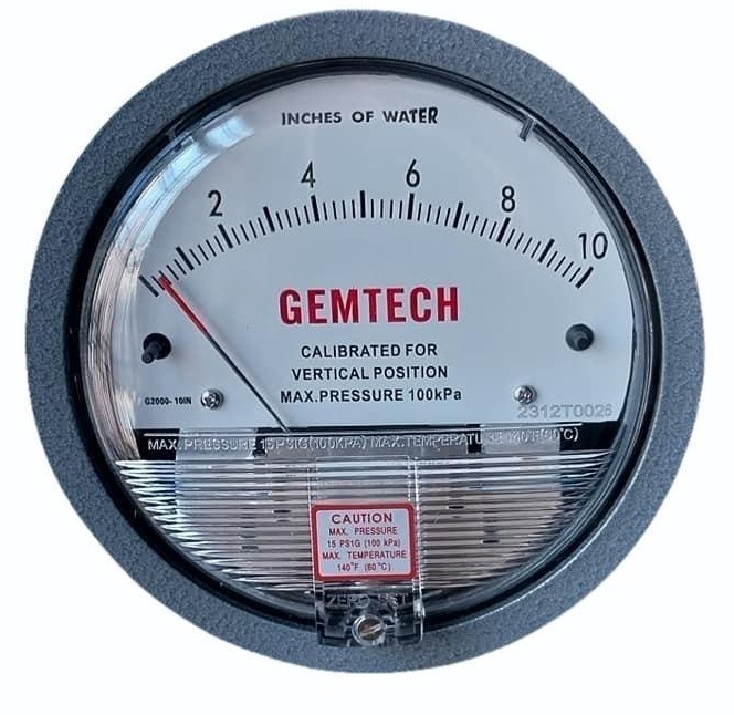 GEMTECH Differential Pressure Gauge In Keshwana Industrial Area Rajasthan