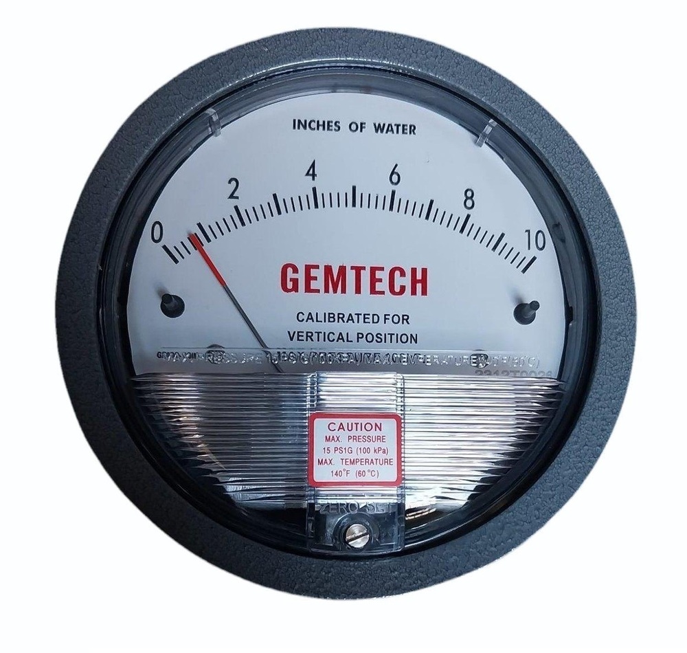 GEMTECH Differential Pressure Gauge In Keshwana Industrial Area Rajasthan