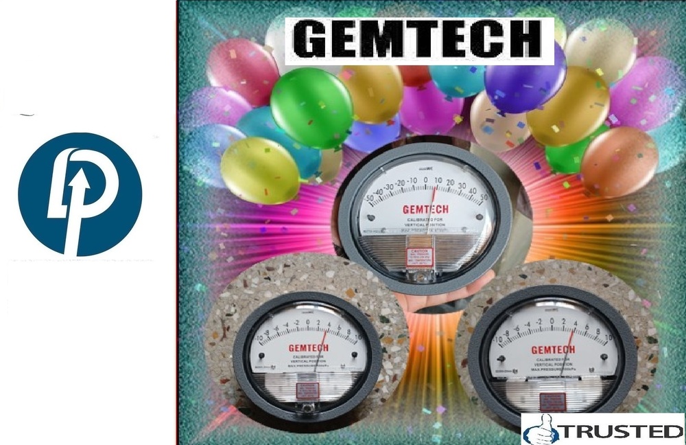 GEMTECH Differential Pressure Gauges 81 Model Number