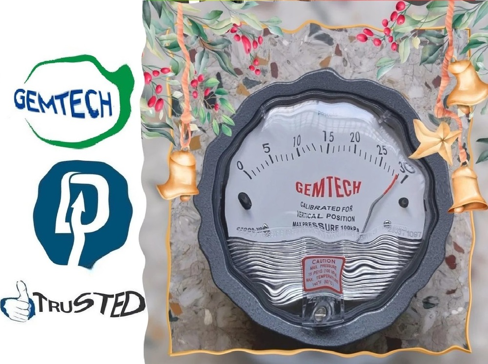 GEMTECH Differential Pressure Gauges 81 Model Number