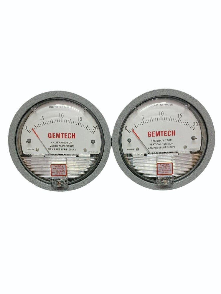 Gemtech Differential Pressure Gauges By Jaipur Rajasthan