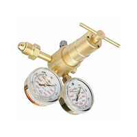 Double Stage Gas Pressure Regulator - Color: Golden