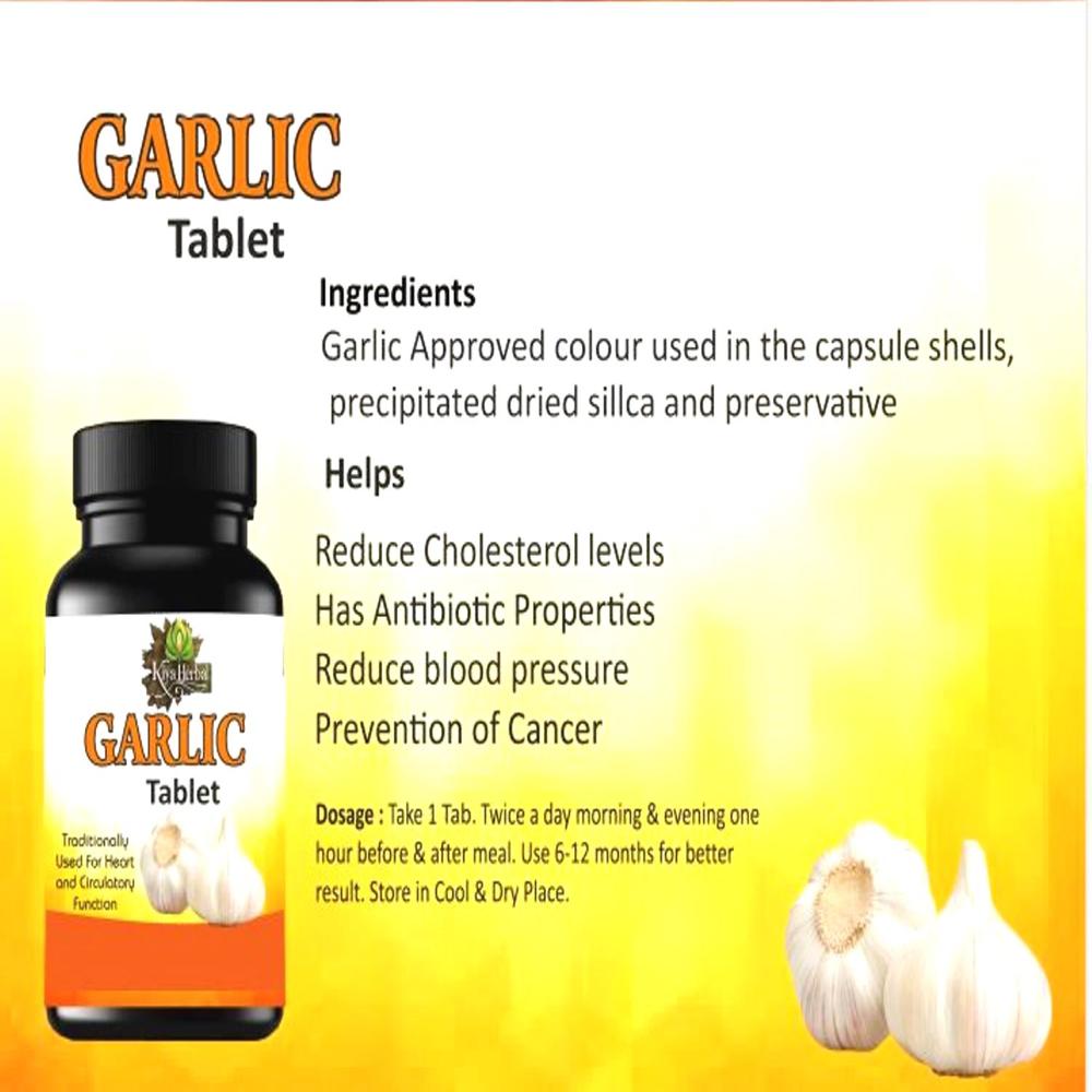 Wholesale Herbal Garlic Tablets 120 Tablet