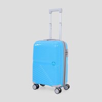 sky blue cabin trolley bag