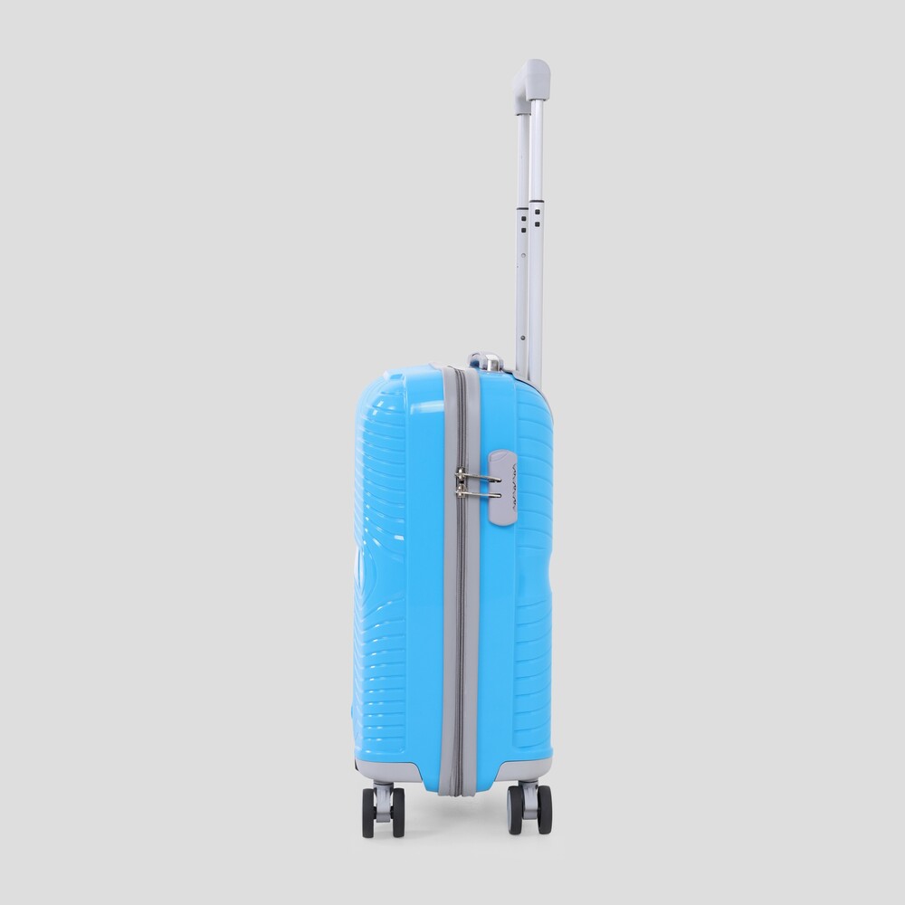 sky blue cabin trolley bag