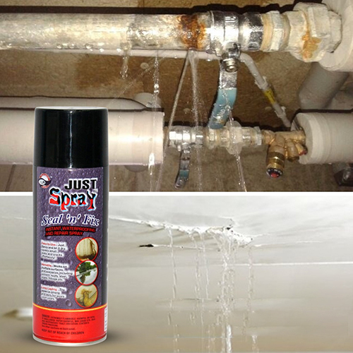 Black Seal N Fix Stop Leakage Spray - Color: Any Color