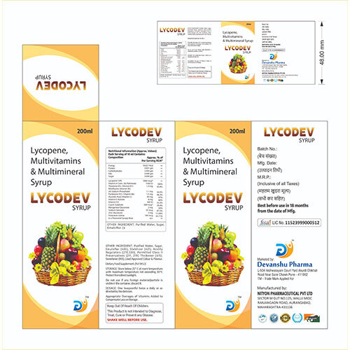 Lycodev Syr 200Ml