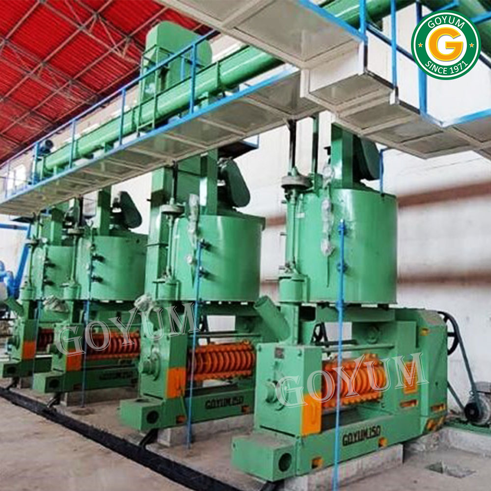 Edible Oil Plants / Large Capacity Oil Seed Processing Plant - Automatic Grade: Semi-automatic