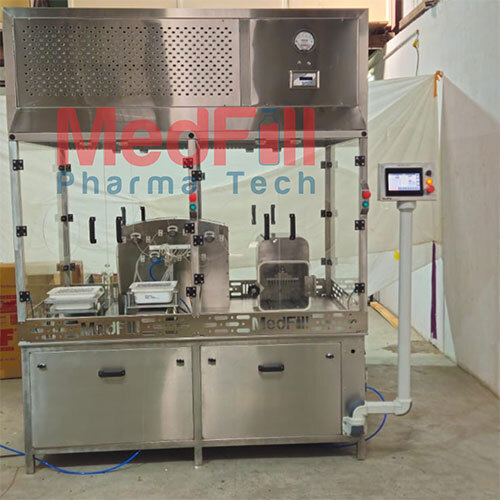 Semi Automatic Pfs Machine - Color: Silver