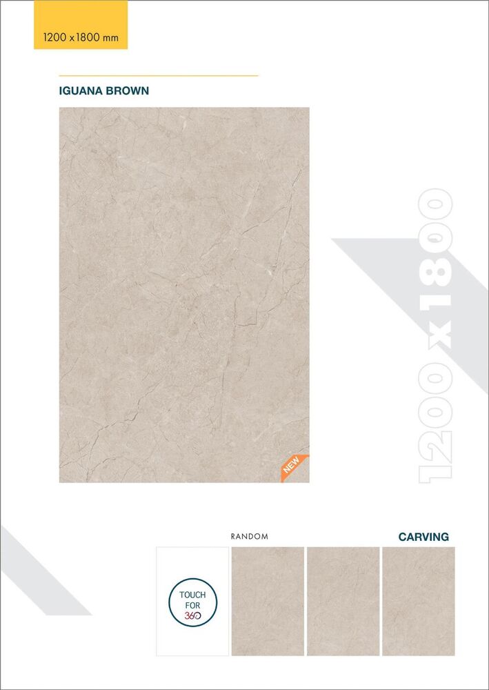 1200x1800mm Carving Matt Porcelain Tile
