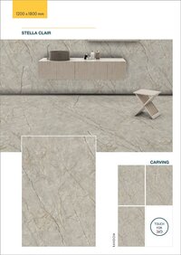 1200x1800mm Carving Matt Porcelain Tile