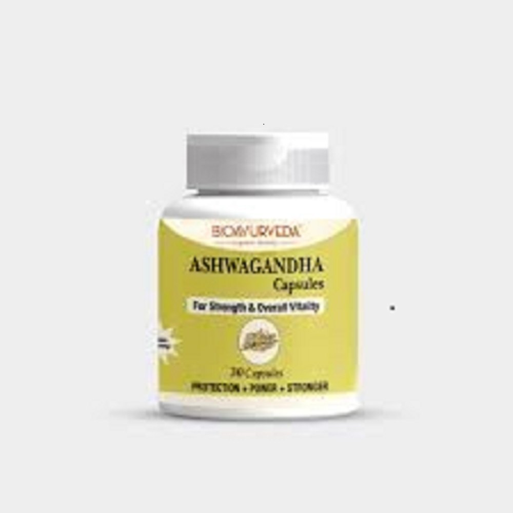 Ashwagandha 60 Capsules Bottle