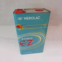 Acrylic Spout Rectangular Tin Containers - Color: Any Color