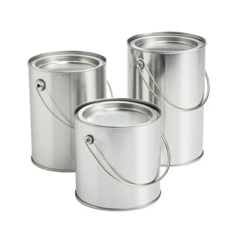 Oil And Paint Tin Cans