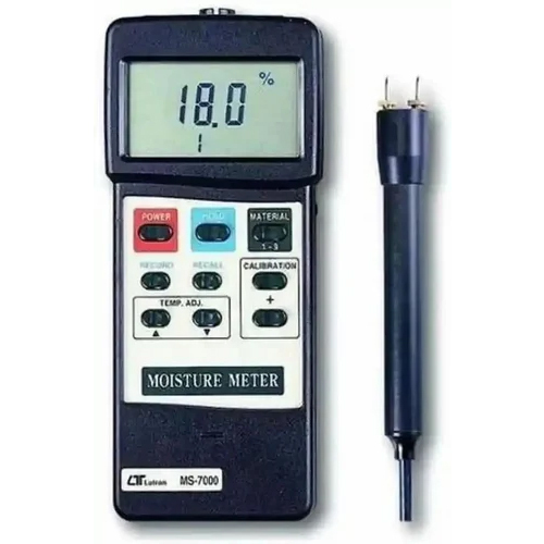 Ms 7000 Lutron Moisture Meter - Color: Black
