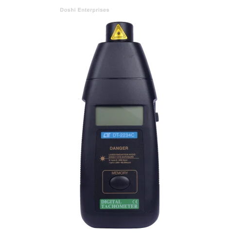 Pet 1000R Digital Tachometer - Color: Black