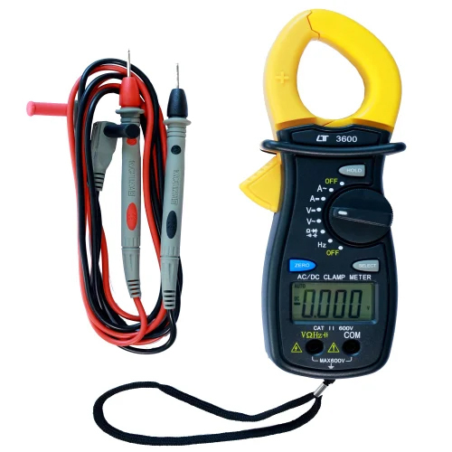 Lt 3600 Digital Clamp Meter - Accuracy: +/-(1.5% Rdg + 5Dgts)  %