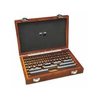 112 Pcs Slip Gauge Set - Color: Brown