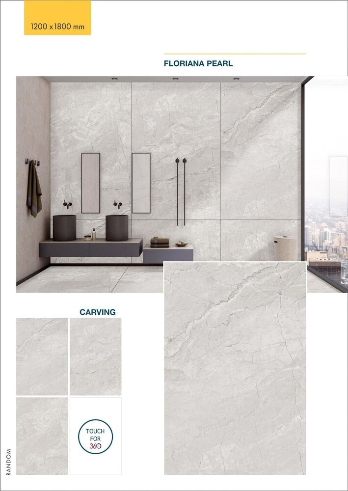 1200x1800mm Carving Matt Anti-Slip Porcelain Tiles for Wall and Floor