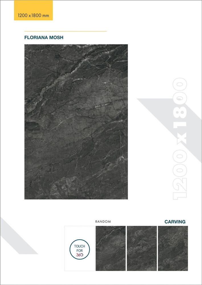 1200x1800mm Carving Matt Anti-Slip Porcelain Tiles for Wall and Floor