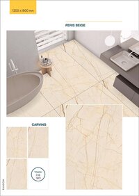 1200x1800mm Carving Matt Anti-Slip Porcelain Tiles for Wall and Floor
