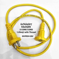 Male Female  [cb - 236] Cord Lead - Color: Yellow
