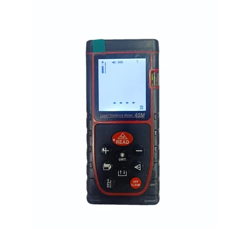 Laser Distance Meter - Color: Red And Black