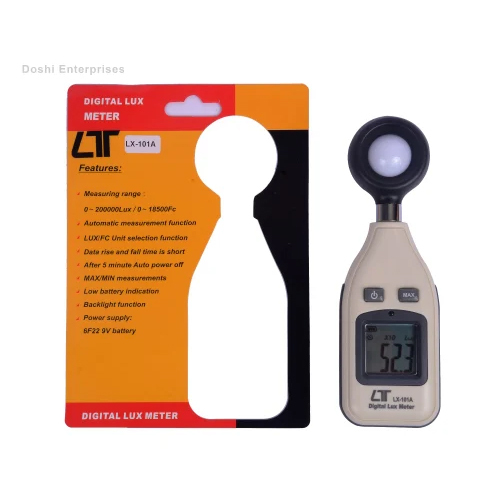 Lx 102 Light Meter - Features: Durable