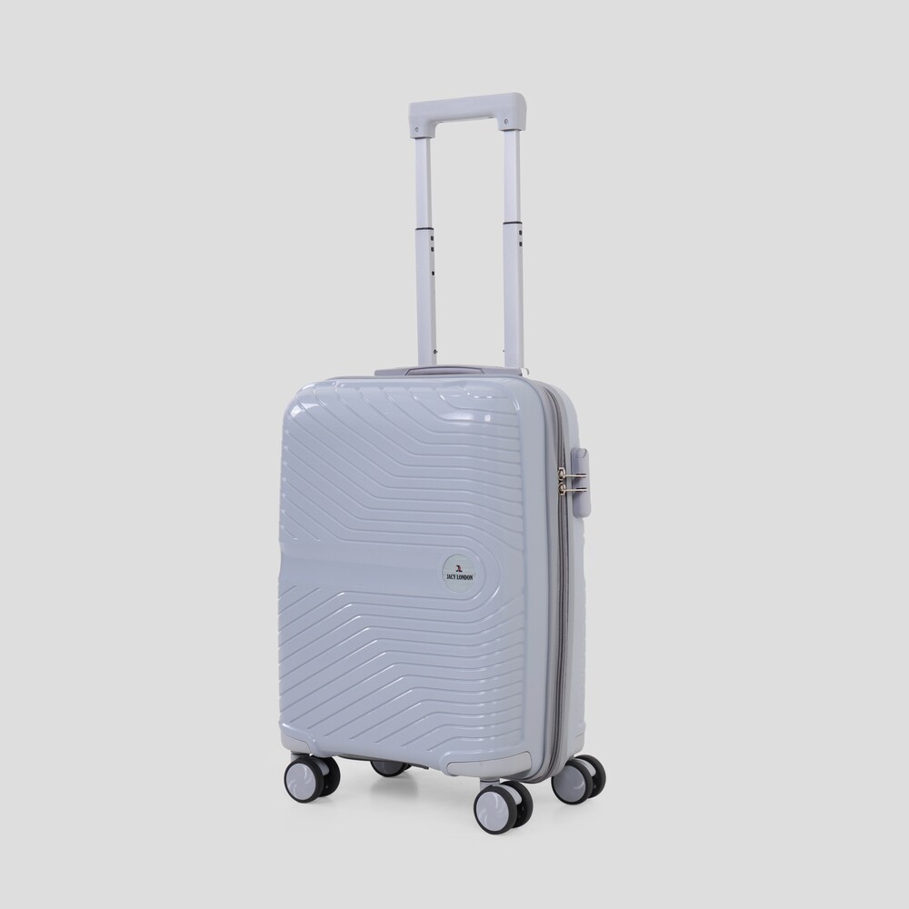 Grey cabin trolley suitcase