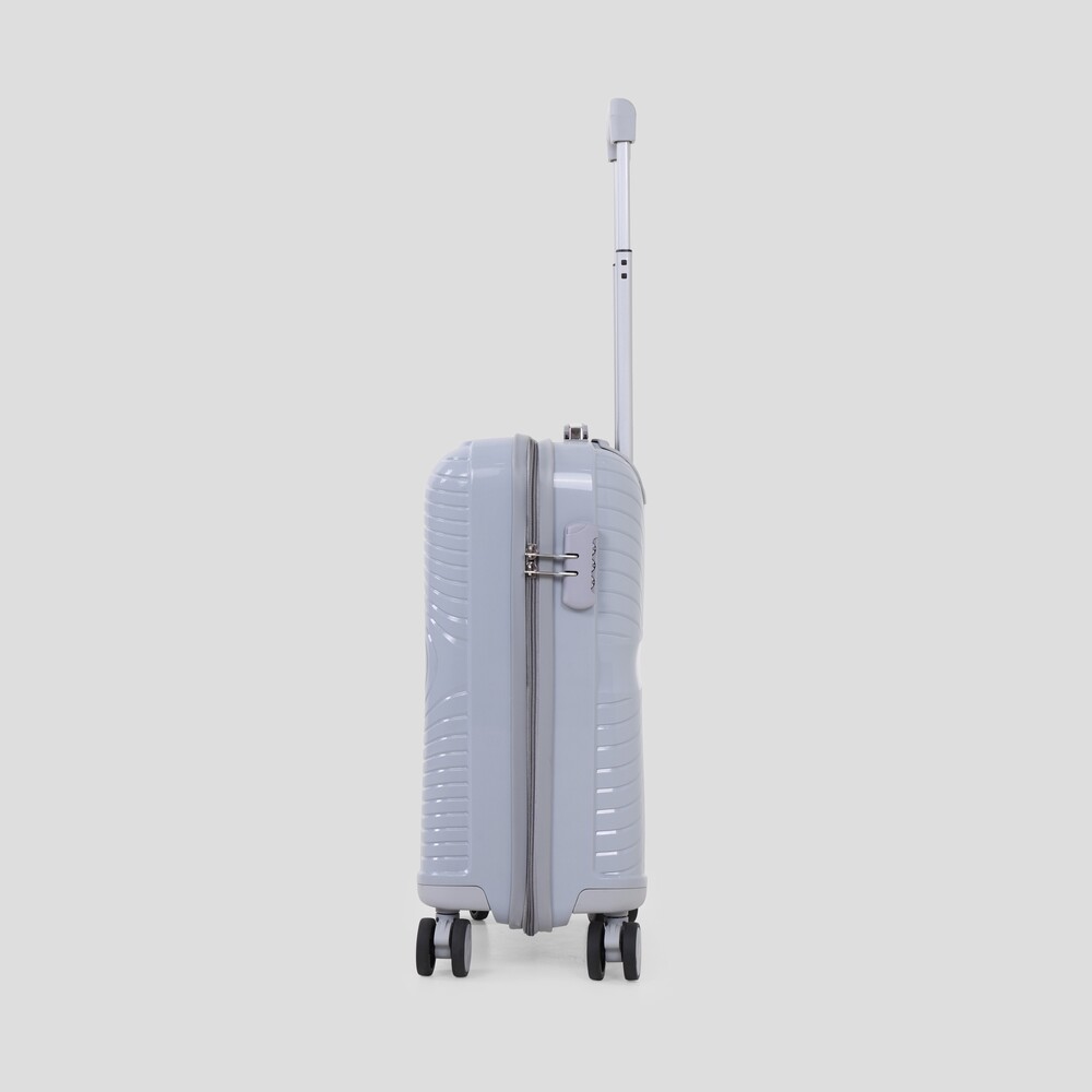 Grey cabin trolley suitcase