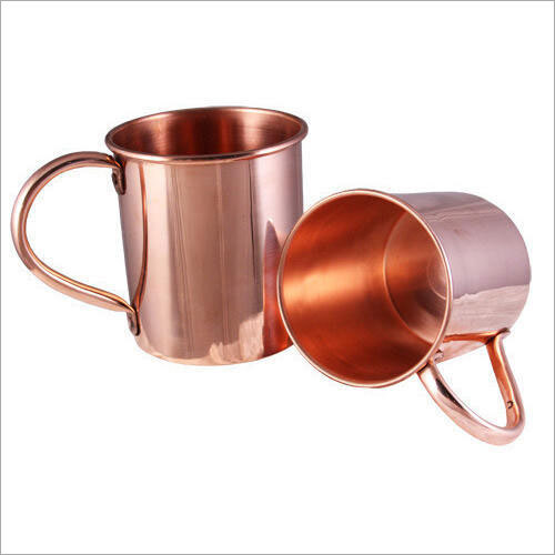 Copper Moscow Mule Mugs - Color: Gold