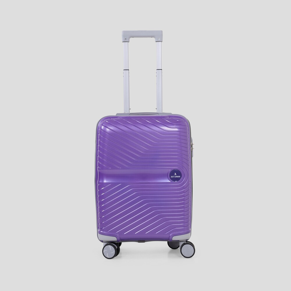 Purple cabin trolley suitcase