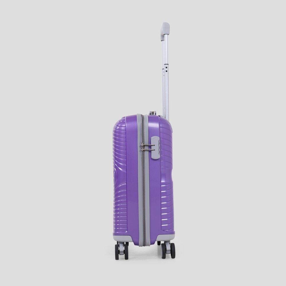 Purple cabin trolley suitcase