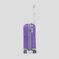 Purple cabin trolley suitcase
