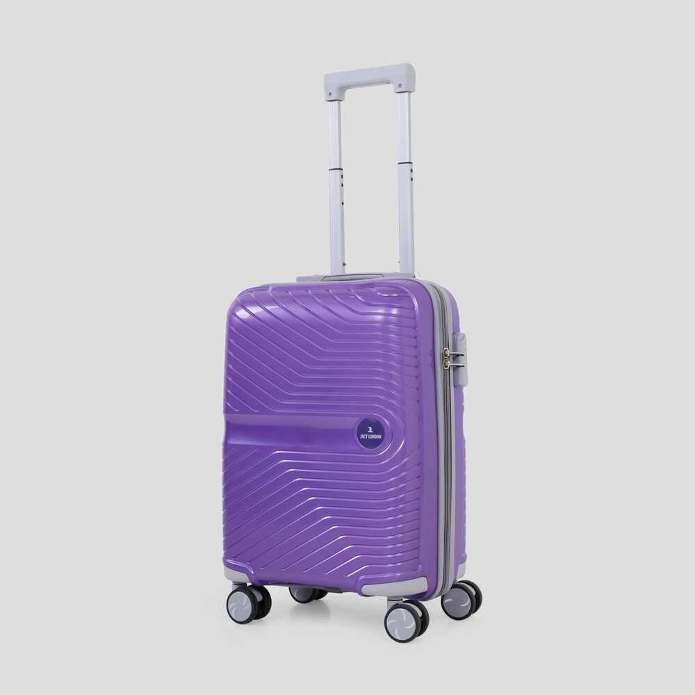 Purple cabin trolley suitcase