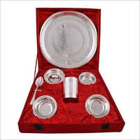 Silver Playted Dinner Set - Material: Steel