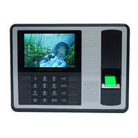 बायोमेट्रिक फिंगरप्रिंट पासवर्ड अटेंडेंस मशीन