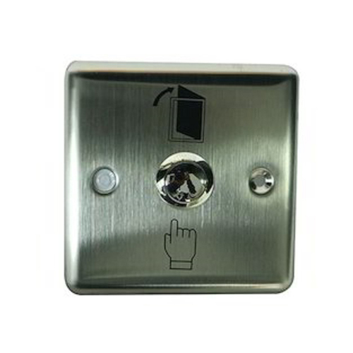 Metal Exit Switch - Color: Silver
