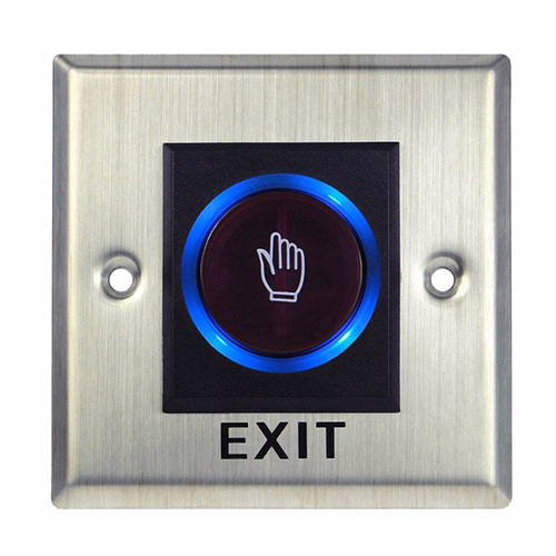 Led Square No Touch Door Access Control - Color: Silver