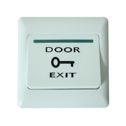 Plastic Exit Switch - Color: White