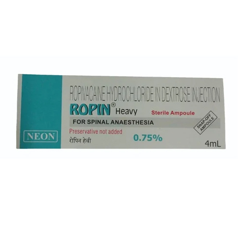 4ml Ropivacaine Hydrochloride Dextrose Injection