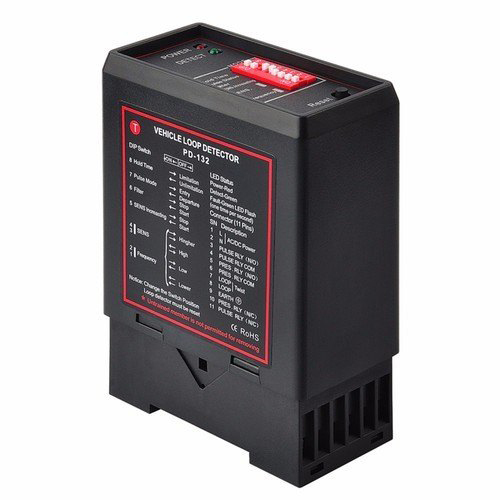 Pd-132 Vehicle Loop Detector - Color: Black