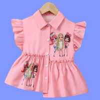 Girls Printed Frock