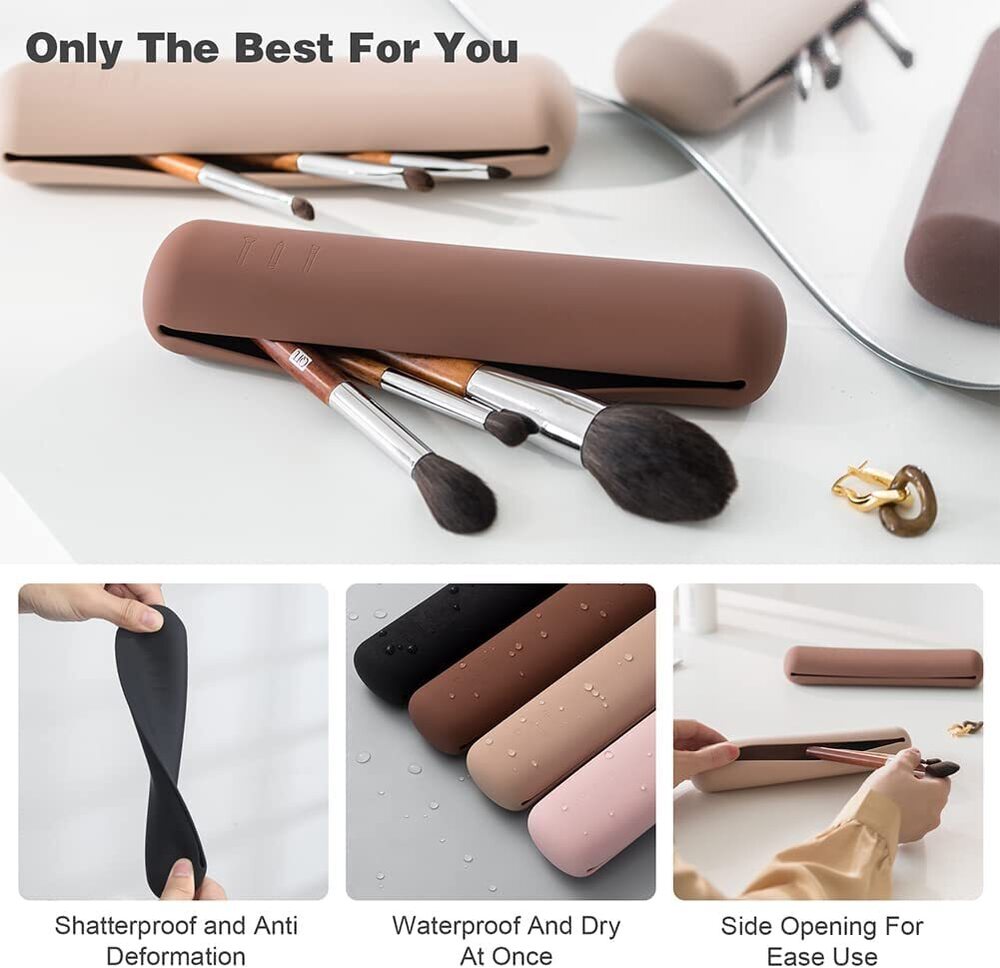 Large Travel Makeup Brush Holder at INR in Surat Basketo