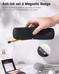 Large Travel Makeup Brush Holder