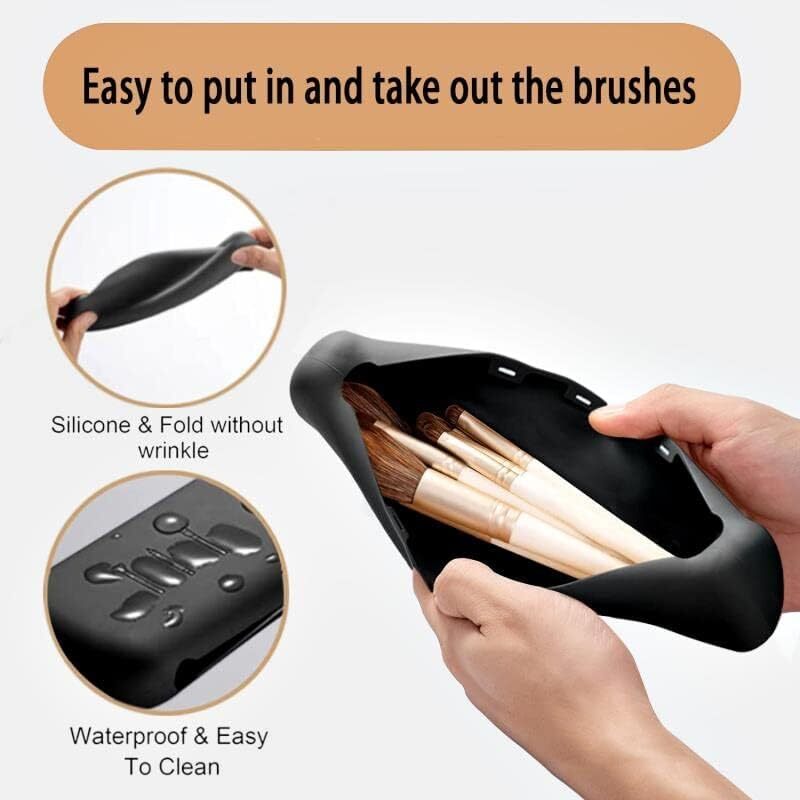 Large Travel Makeup Brush Holder - Features: Good Quality
